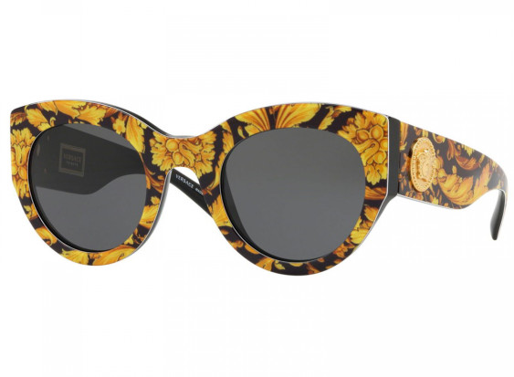 Versace VE4353 528387 Baroque Yellow/Grey