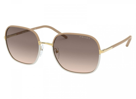Prada PR67XS 09G3D0 Beige/Light Brown Gradient Light Grey