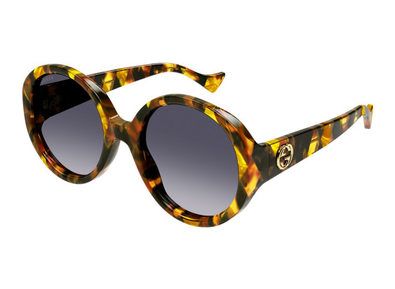 Gucci GG1256S 004 Havana/Gradient Blue