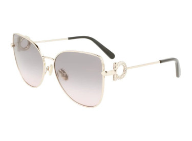 Salvatore Ferragamo SF296SR 772 Rose Gold/Grey Rose Gradient