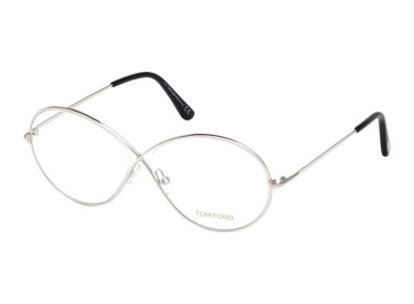 Tom Ford FT5517 018 Shiny Rhodium 58mm