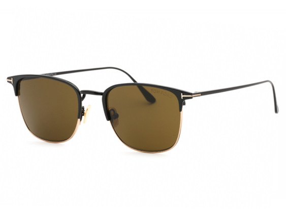 Tom Ford FT0851 01J Shiny Black/Roviex 52mm