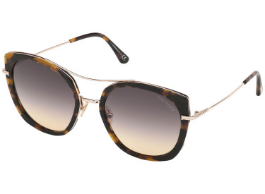 Tom Ford FT0760 55B Colored Havana / Gradient Smoke 56X20X140