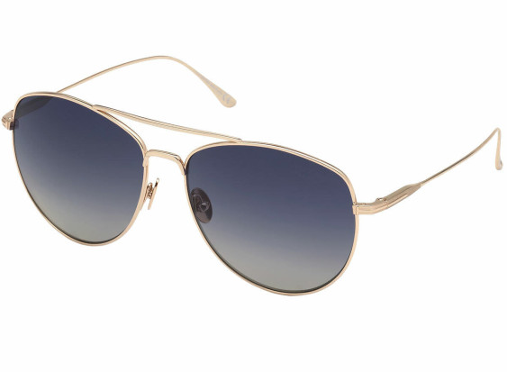 Tom Ford FT0784 28W Shiny Rose Gold/Gradient Blue
