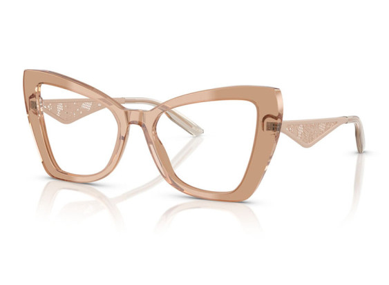 Dolce & Gabbana DG3409 3432 Transparent Camel 53mm