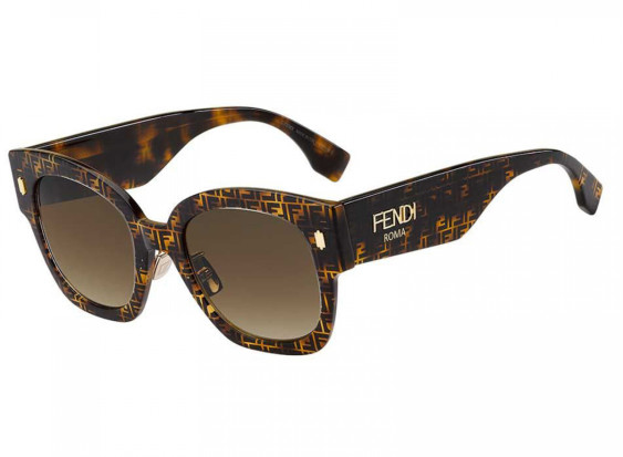 Fendi FF0458/G/S 2VM/HA Havana/Brown