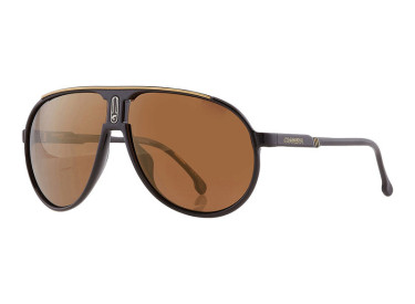 Carrera CHAMPION65/N 02M2 YL Black/Gold/Gold Polarized