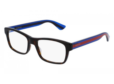 Gucci GG0006O 007 Havana/Blue 55mm