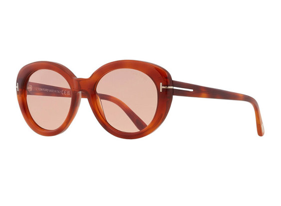 Tom Ford FT1009 53Y Blonde Havana/Pink Photochromic