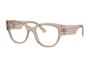 Dolce & Gabbana DG3377 3432 Transparent Camel 53mm