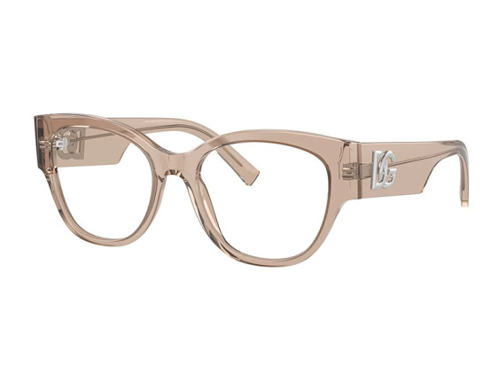 Dolce & Gabbana DG3377 3432 Transparent Camel 53mm