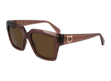 Salvatore Ferragamo SF2014S 511 Transparent Mauve/Brown