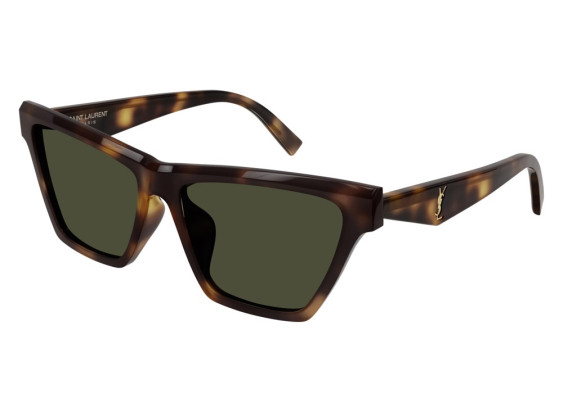 Saint Laurent SLM103/F 003 Havana/Green