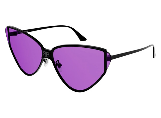 Balenciaga BB0191S 003 Black/Violet