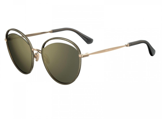 Jimmy Choo MALYA/S 0W8QK1 Gold Glitter Grey