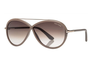 Tom Ford FT0454 59K Beige/Gold/Roviex Gradient
