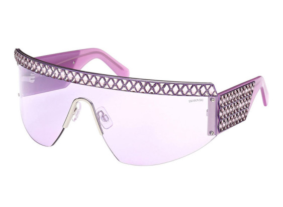 Swarovski SK0363 75Z Shiny Fuchsia/Gradient or Mirror Violet