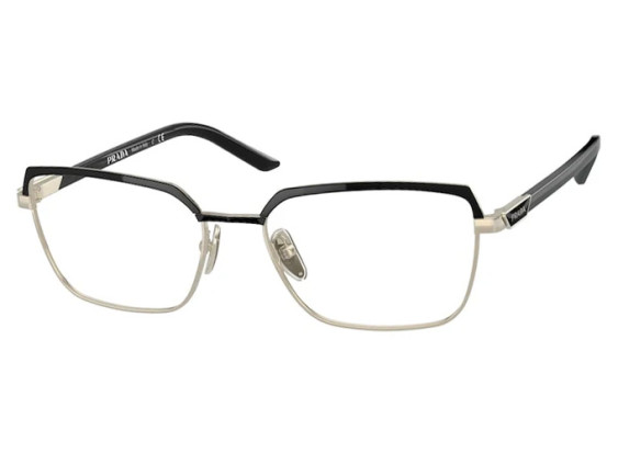 Prada PR56YV AAV1O1 Black/Pale Gold 52mm