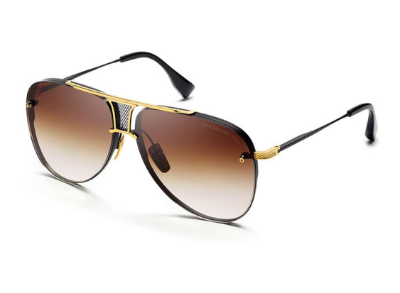 Dita DECADE-TWO-DRX-2082-B-62-Z Matte Black/Gold/Brown Gradient AR