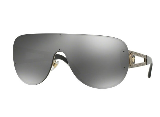 Versace VE2166 12526G Pale Gold/Grey Mirror Silver