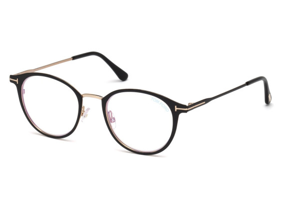 Tom Ford FT5528-B 002 Matte Black 49mm