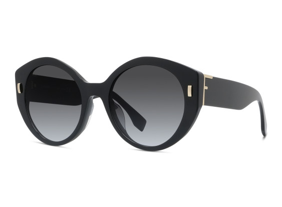 Fendi FE40037U 01B Black/Smoke Gradient