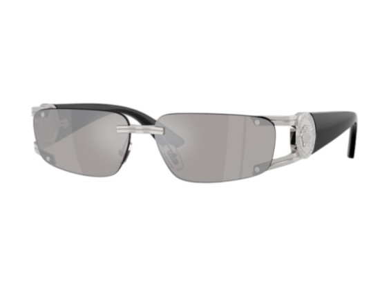 Versace VE2291 10016G Silver/Black/Grey Silver Mirror