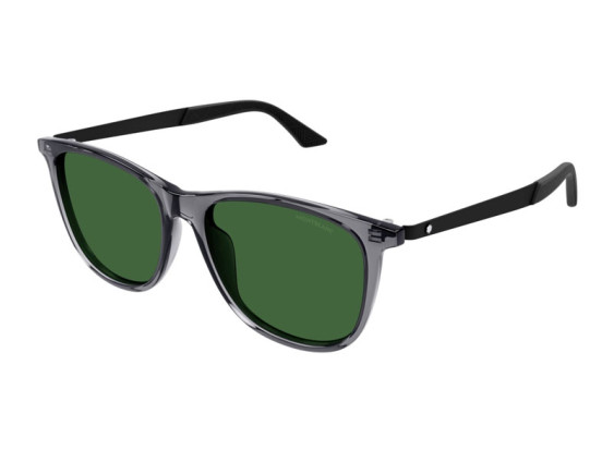 Montblanc MB0330S 002 Grey/Black/Green