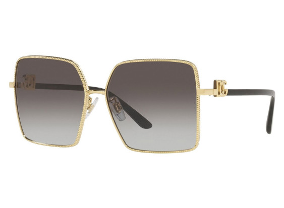 Dolce & Gabbana DG2279 02/8G Gold/Light Grey Gradient Black