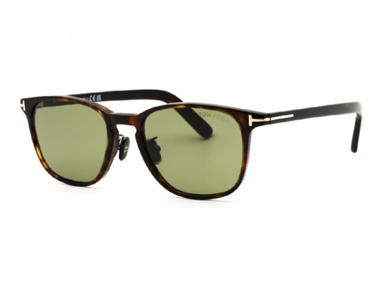 Tom Ford FT1048-D 52N Dark Havana/Green