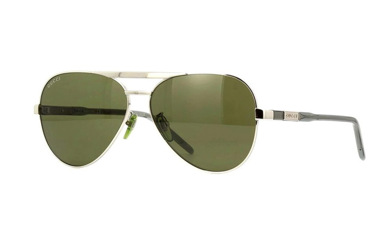 Gucci GG1163S 002 Silver/Green
