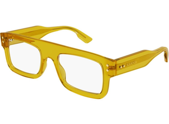 Gucci GG1085O 003 Shiny Transparent Yellow