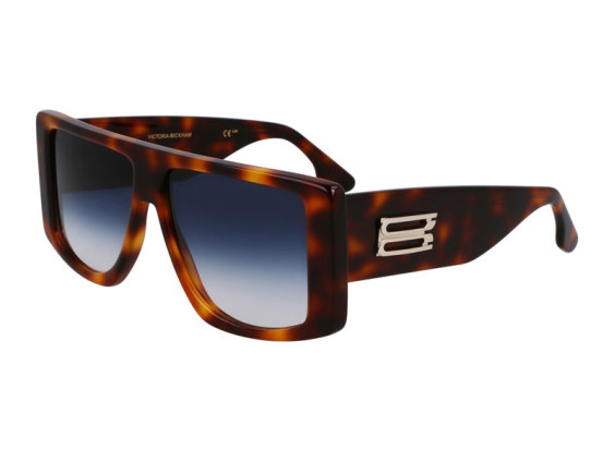Victoria Beckham VB678S 215 Havana/Blue Gradient