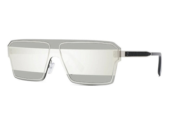 Fendi FE40028U 16C Palladium/Grey with Silver Bands