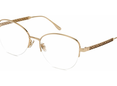 Jimmy Choo JC235/F 0BKU 00 Red Gold Nude 54mm