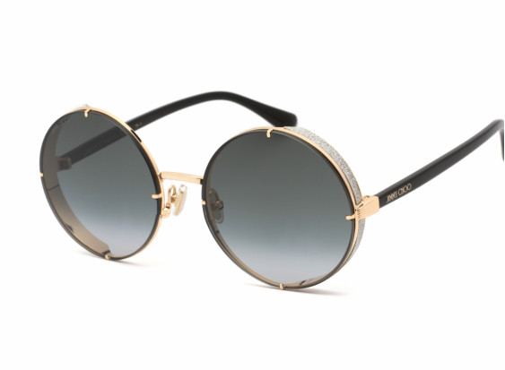 Jimmy Choo LILO/S 02M2 Black Gold/Grey
