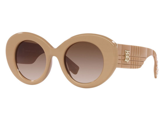 Burberry BE4370U 399013 Beige/Brown Gradient