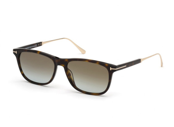 Tom Ford FT0813 52G Dark Havana/Brown Mirror