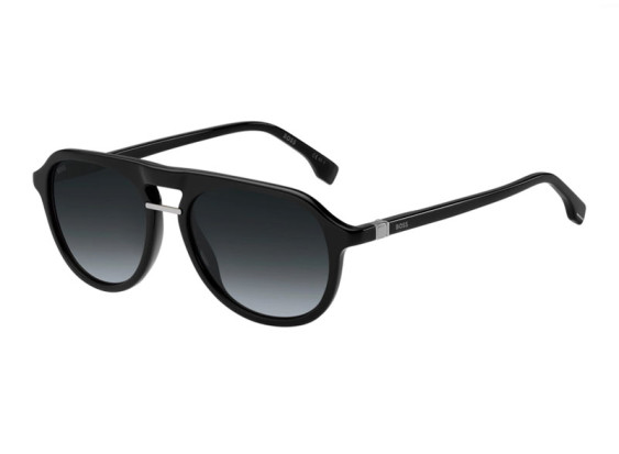 Hugo Boss BOSS 1435/S 0807 9O Black/Dark Grey Gradient