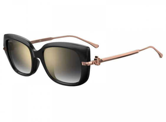 Jimmy Choo ORLA/G/S 807/9O Black/Dark Grey