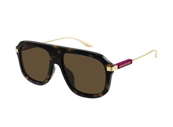 Gucci GG1309S 006 Dark Havana/Brown