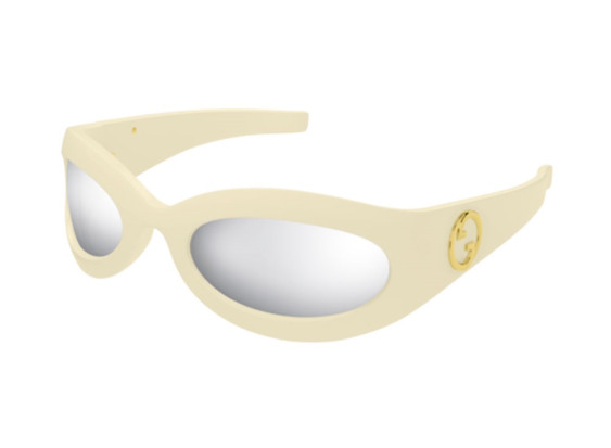 Gucci GG1247S 004 Yellow/Silver