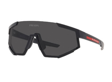 Prada Sport PS04WSF DG006F Black Rubber/Dark Grey