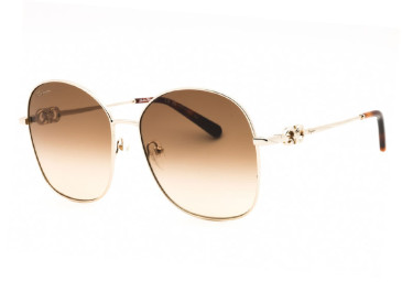 Salvatore Ferragamo SF297S 704 Gold/Brown Sand Gradient