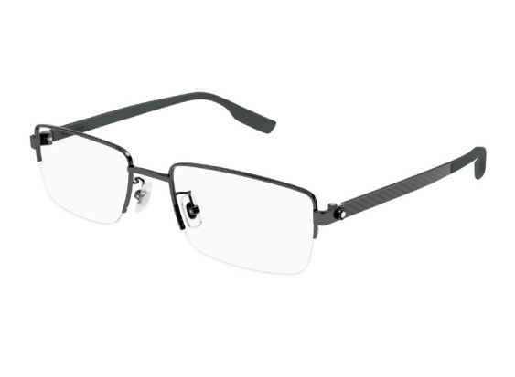 Montblanc MB0188O 006 Grey 57mm