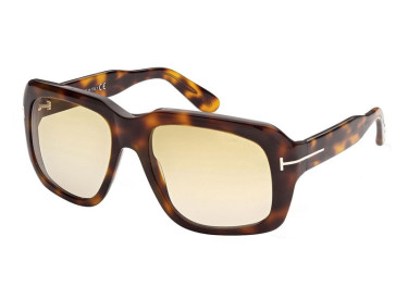 Tom Ford FT0885 53F Havana/Gradient Yellow