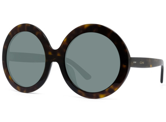 Celine CL40081U 52N Dark Havana/Green