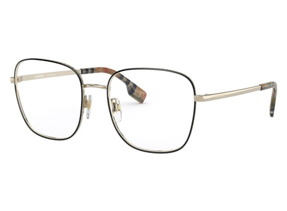 Burberry BE1347 1109 Pale Gold/Black 52mm