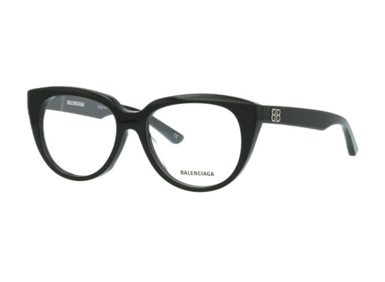 Balenciaga BB0131O 001 Black 53mm