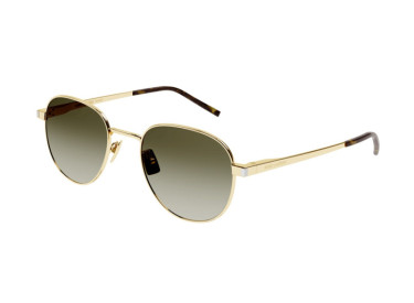 Saint Laurent SL555 003 Gold/Brown Gradient